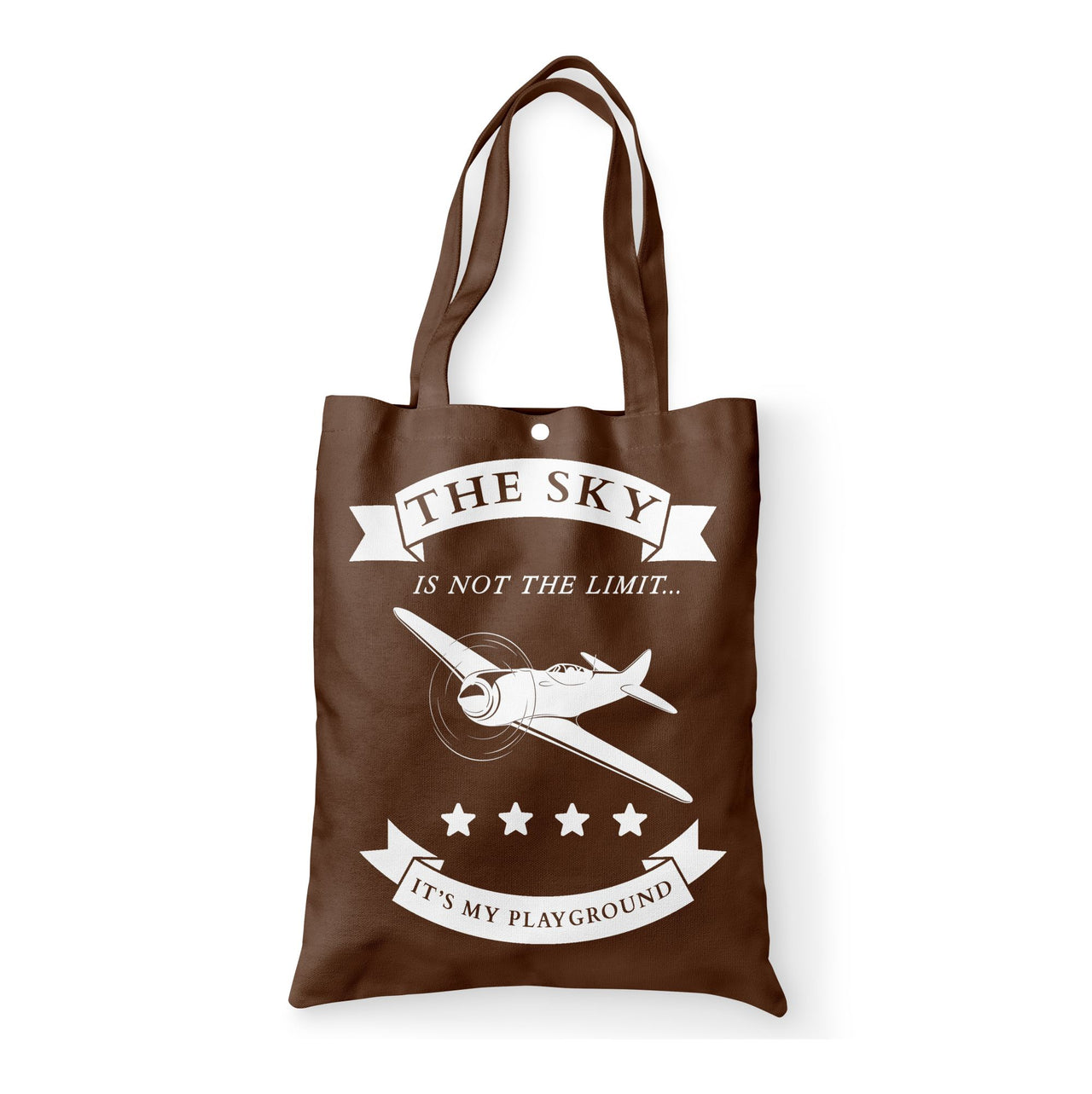 The Sky is not the limit, It's my playground Designed Tote Bags