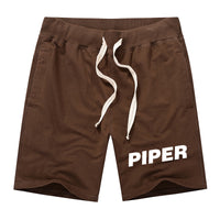 Thumbnail for Piper & Text Designed Cotton Shorts