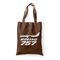 Thumbnail for The Boeing 757 Designed Tote Bags