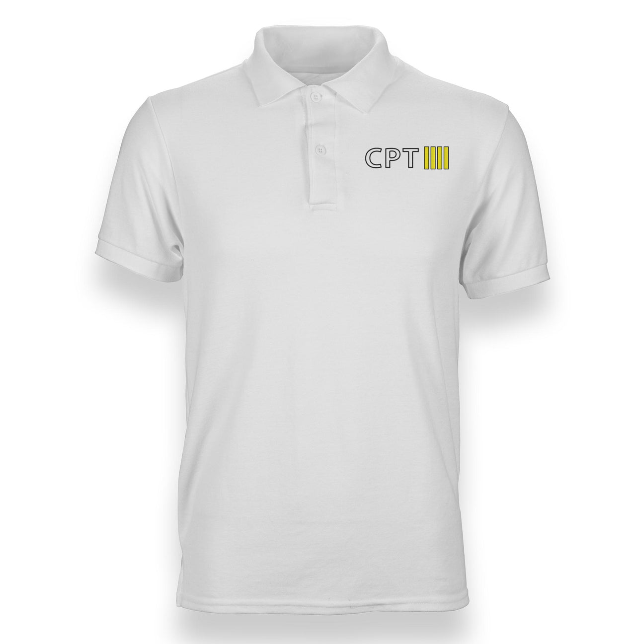 CPT & Stripes Designed Polo T-Shirts