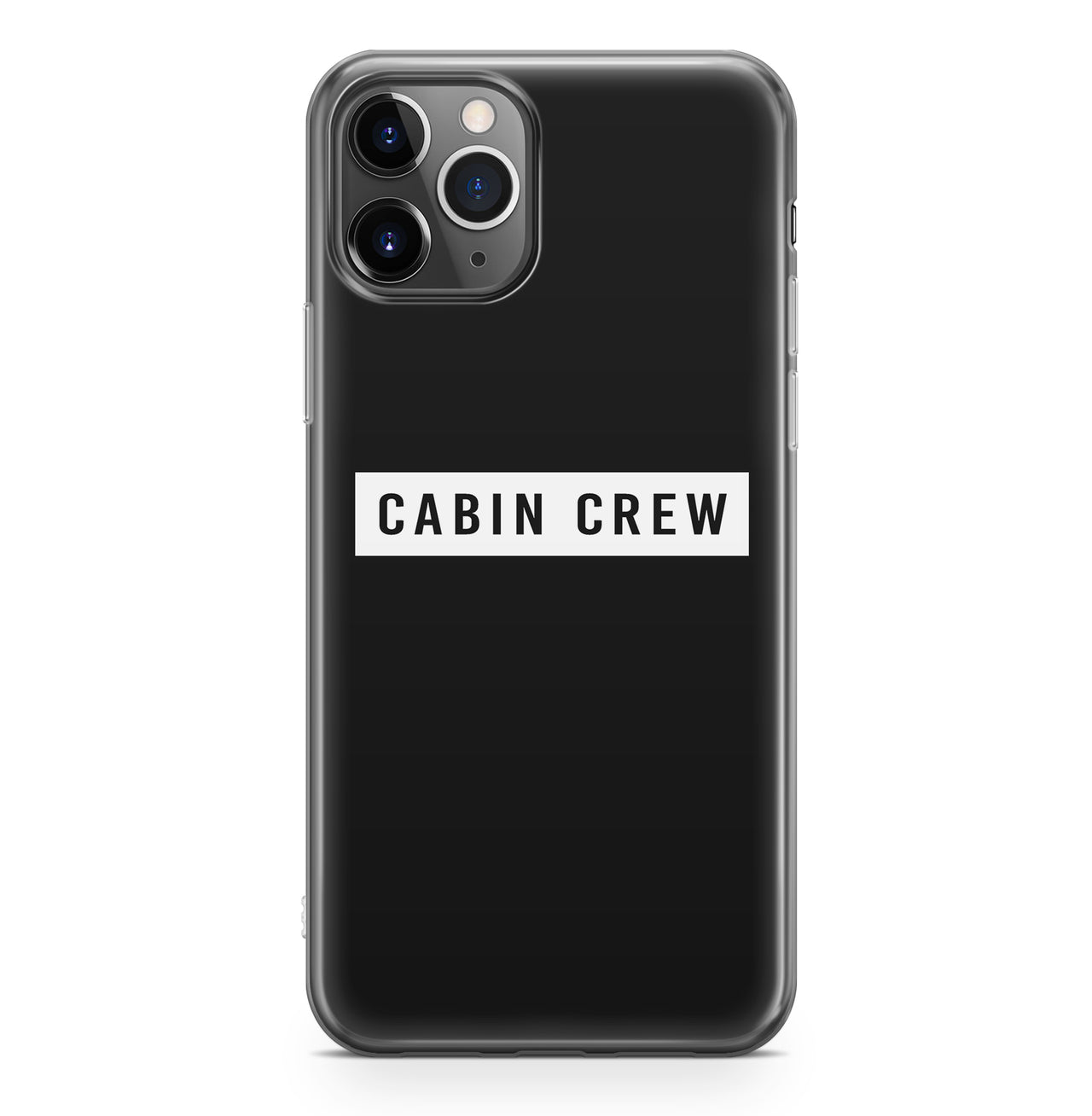 Cabin Crew Text Designed iPhone Cases