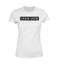Thumbnail for Cabin Crew Text Designed Women T-Shirts