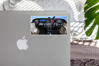 Thumbnail for Cessna 172 Cockpit Designed Stickers