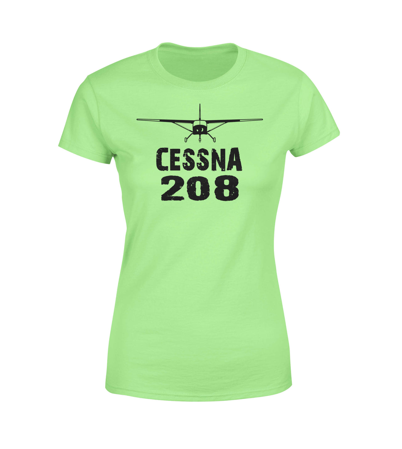 Cessna 208 & Plane Designed Women T-Shirts