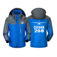 Thumbnail for Cessna 208 & Plane Designed Thick Winter Jackets