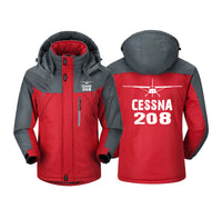 Thumbnail for Cessna 208 & Plane Designed Thick Winter Jackets