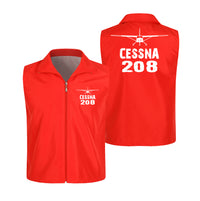 Thumbnail for Cessna 208 & Plane Designed Thin Style Vests