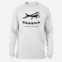 Thumbnail for Cessna Aeroclub Designed Long-Sleeve T-Shirts