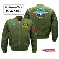 Thumbnail for Cessna & Gyro Designed Pilot Jackets (Customizable)