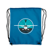 Thumbnail for Cessna & Gyro Designed Drawstring Bags