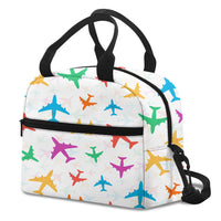Thumbnail for Cheerful Seamless Airplanes Designed Lunch Bags