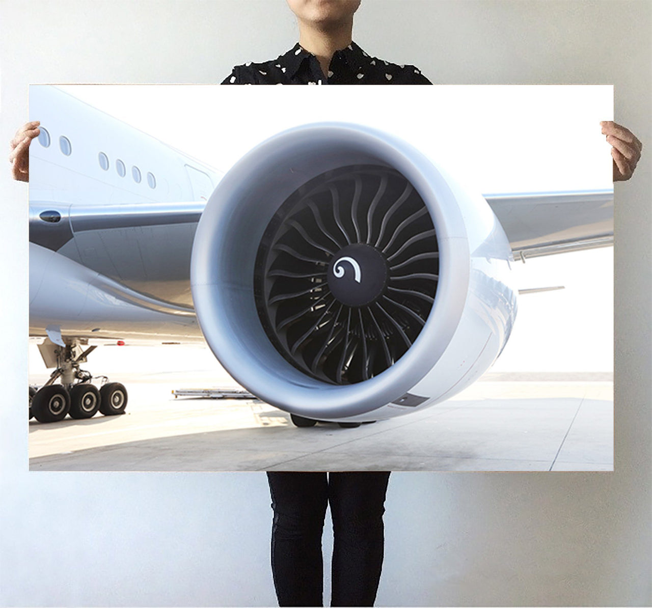 Close Up to Boeing 777 Engine Printed Posters Aviation Shop 
