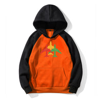 Thumbnail for Colourful 3 Airplanes Designed Colourful Hoodies