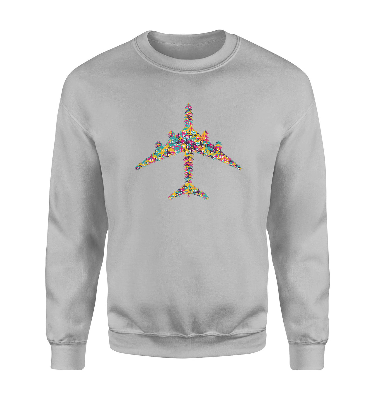 Colourful Airplane Designed Sweatshirts