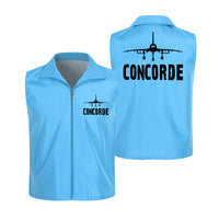 Thumbnail for Concorde & Plane Designed Thin Style Vests