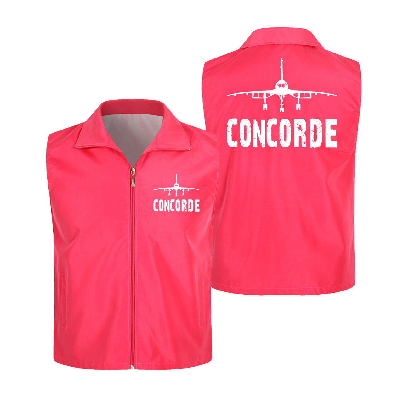 Concorde & Plane Designed Thin Style Vests