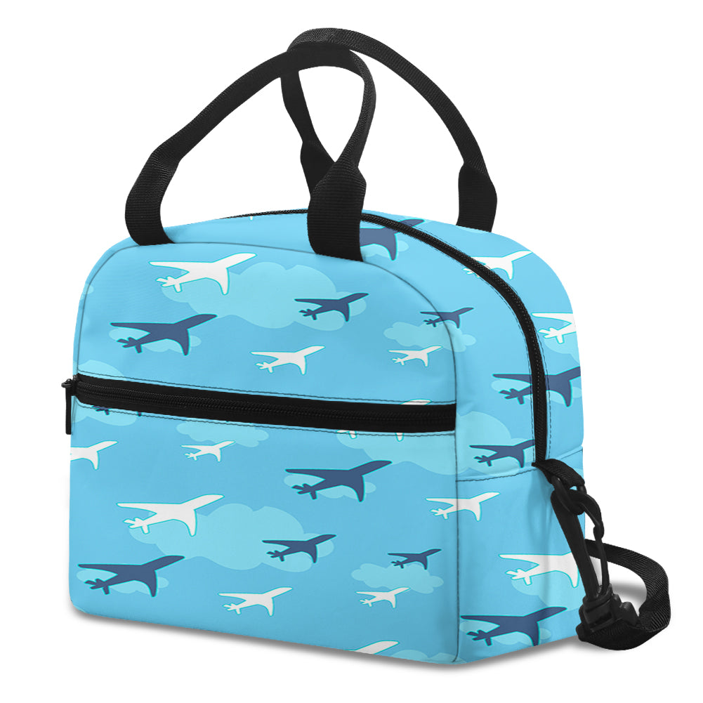 Cool & Super Airplanes Designed Lunch Bags