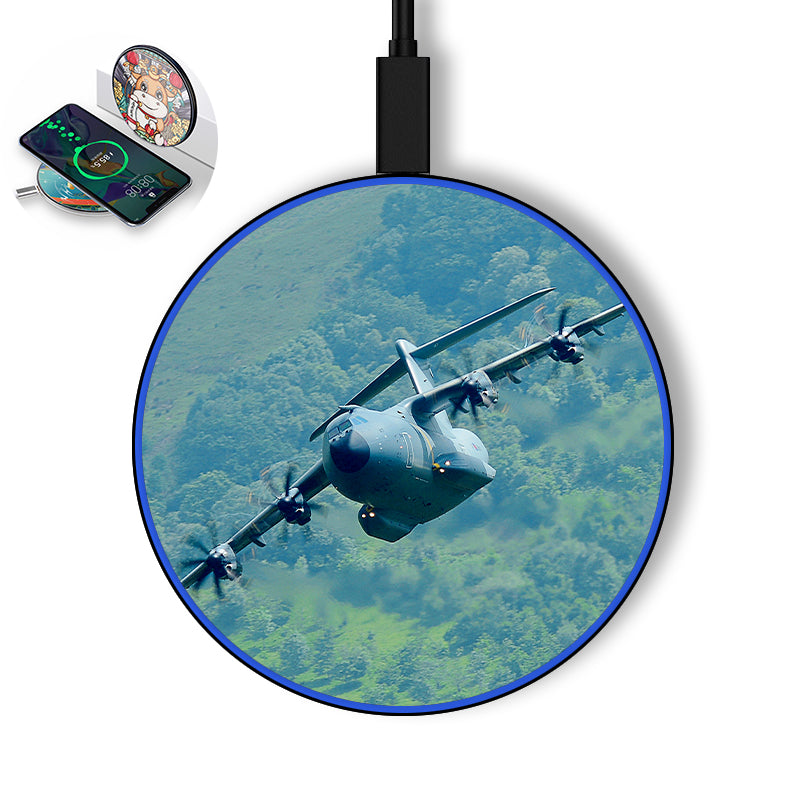 Cruising Airbus A400M Designed Wireless Chargers
