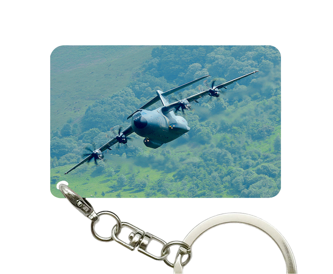 Cruising Airbus A400M Designed Key Chains