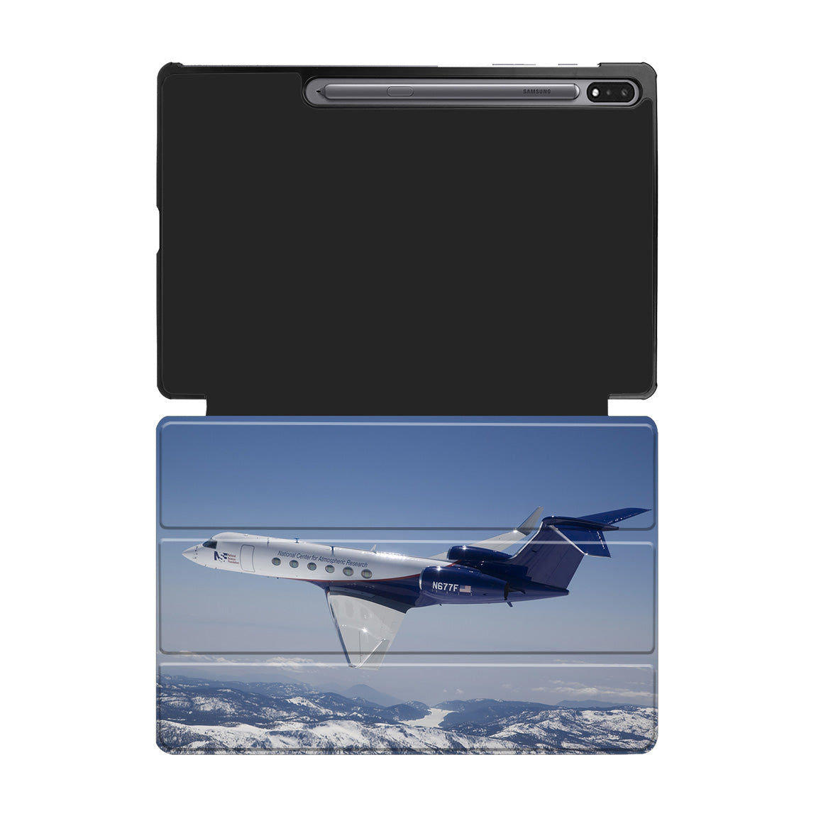 Cruising Gulfstream Jet Designed Samsung Tablet Cases
