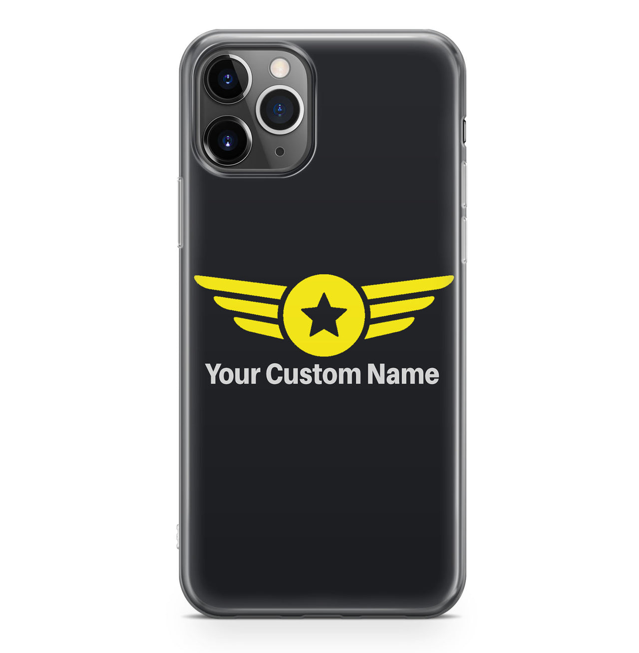 Custom & Name (2) Badge Designed iPhone Cases