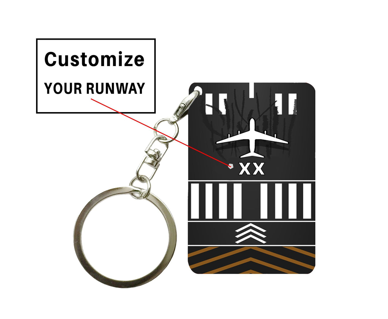 Customizable Runway Designed Key Chain Pilot Eyes Store 
