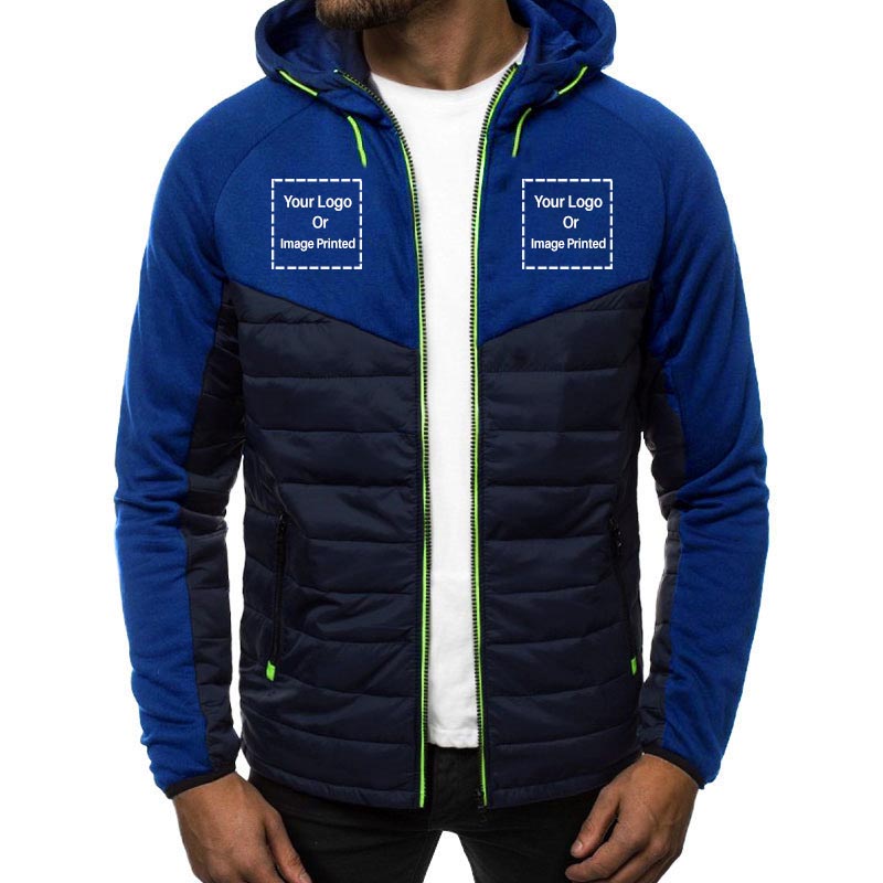Custom TWO LOGOS Designed Sportive Jackets