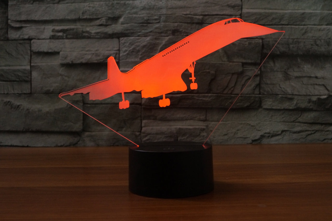 Concorde Designed 3D Lamps Pilot Eyes Store 
