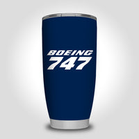 Thumbnail for Boeing 747 & Text Designed Tumbler Travel Mugs