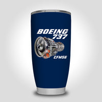 Thumbnail for Boeing 737 Engine & CFM56 Designed Tumbler Travel Mugs