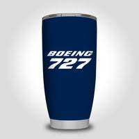 Thumbnail for Boeing 727 & Text Designed Tumbler Travel Mugs