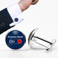 Thumbnail for Airplane Mode On Designed Cuff Links