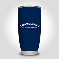 Thumbnail for Travelling All Around The World Designed Tumbler Travel Mugs