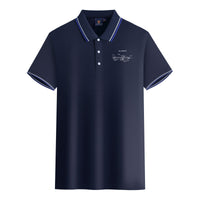 Thumbnail for How Planes Fly Designed Stylish Polo T-Shirts