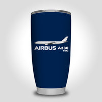 Thumbnail for The Airbus A330neo Designed Tumbler Travel Mugs