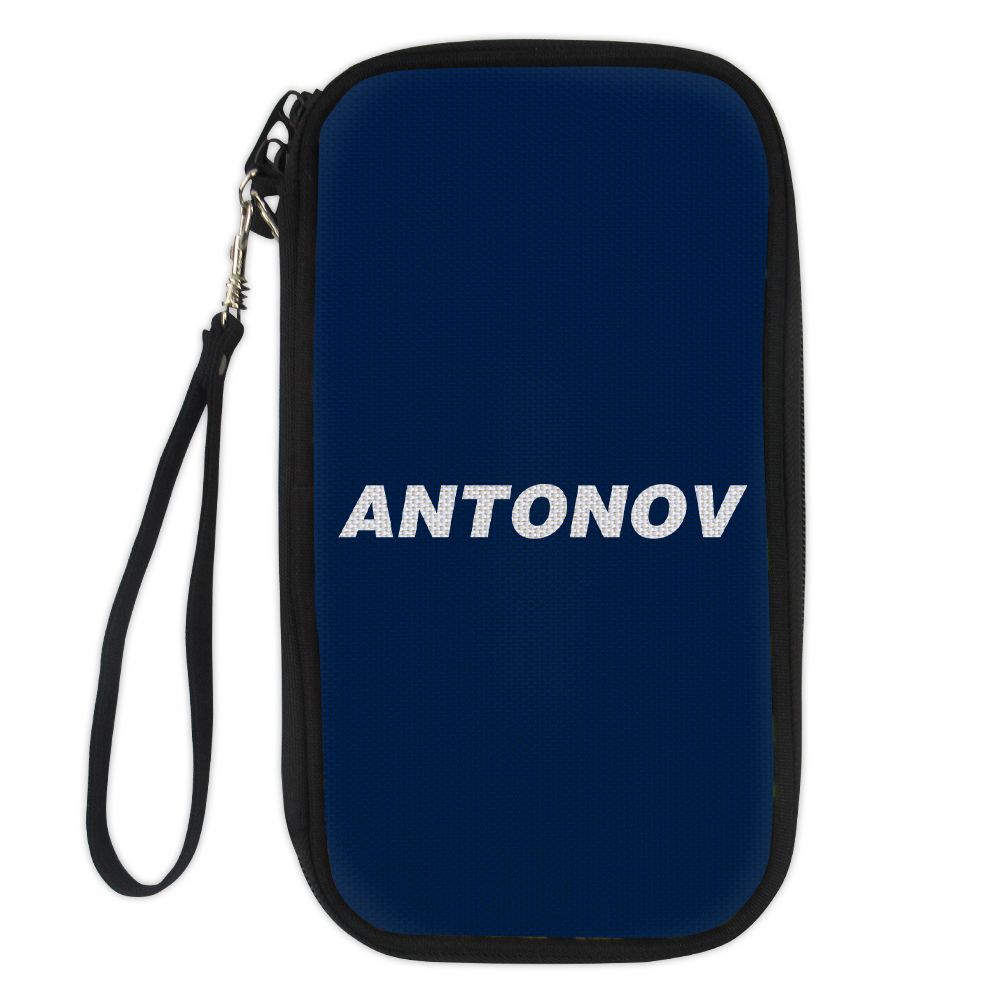 Antonov & Text Designed Travel Cases & Wallets