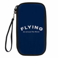 Thumbnail for Flying All Around The World Designed Travel Cases & Wallets