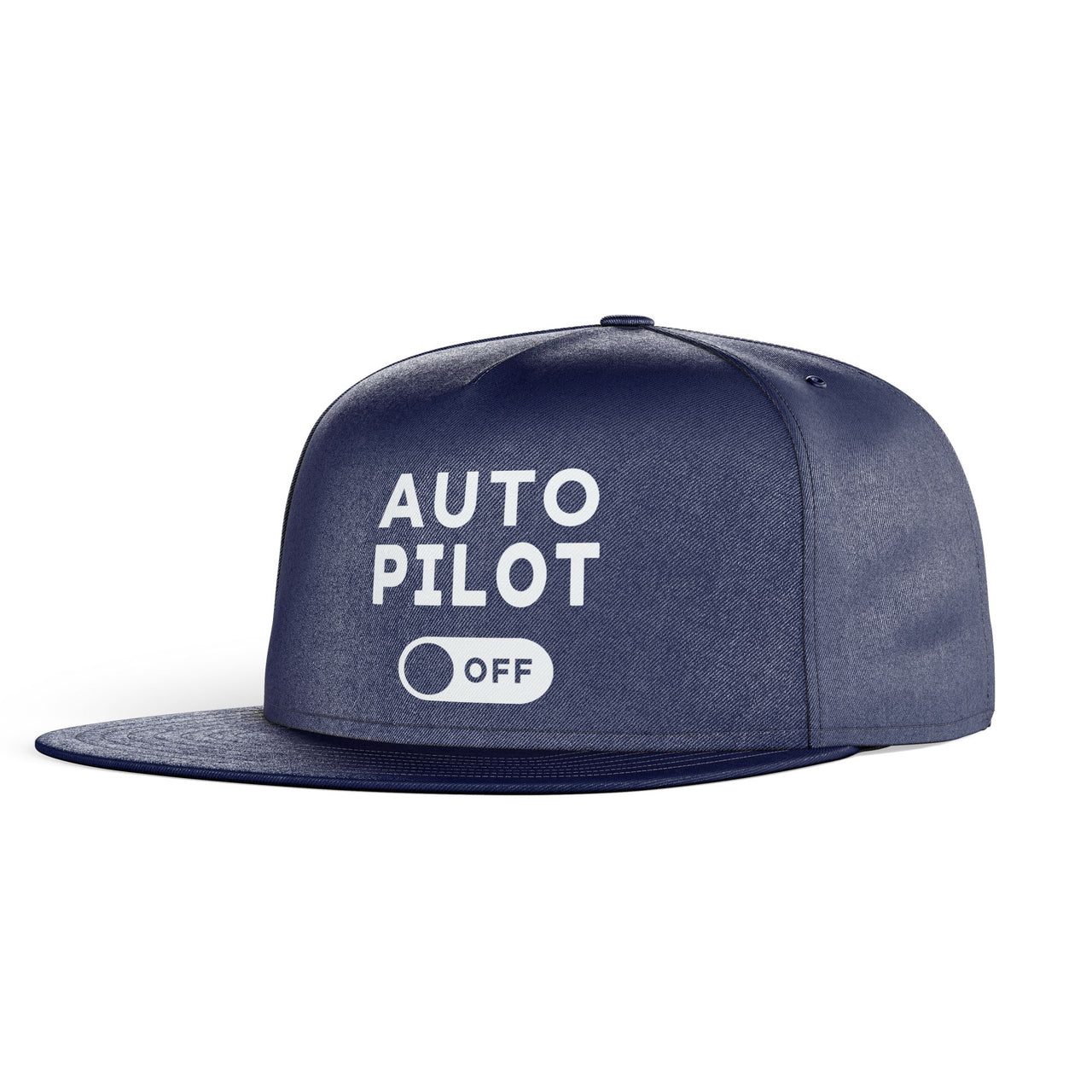 Auto Pilot Off Designed Snapback Caps & Hats