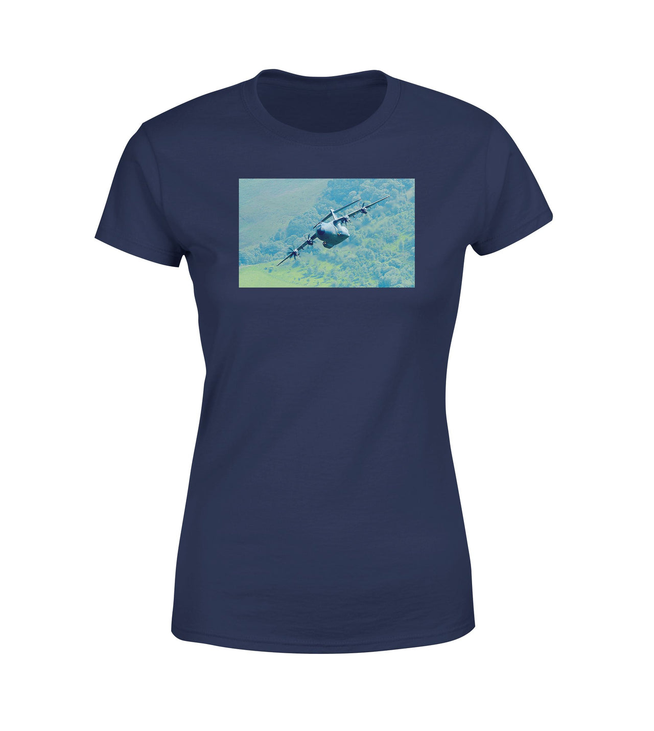 Cruising Airbus A400M Designed Women T-Shirts