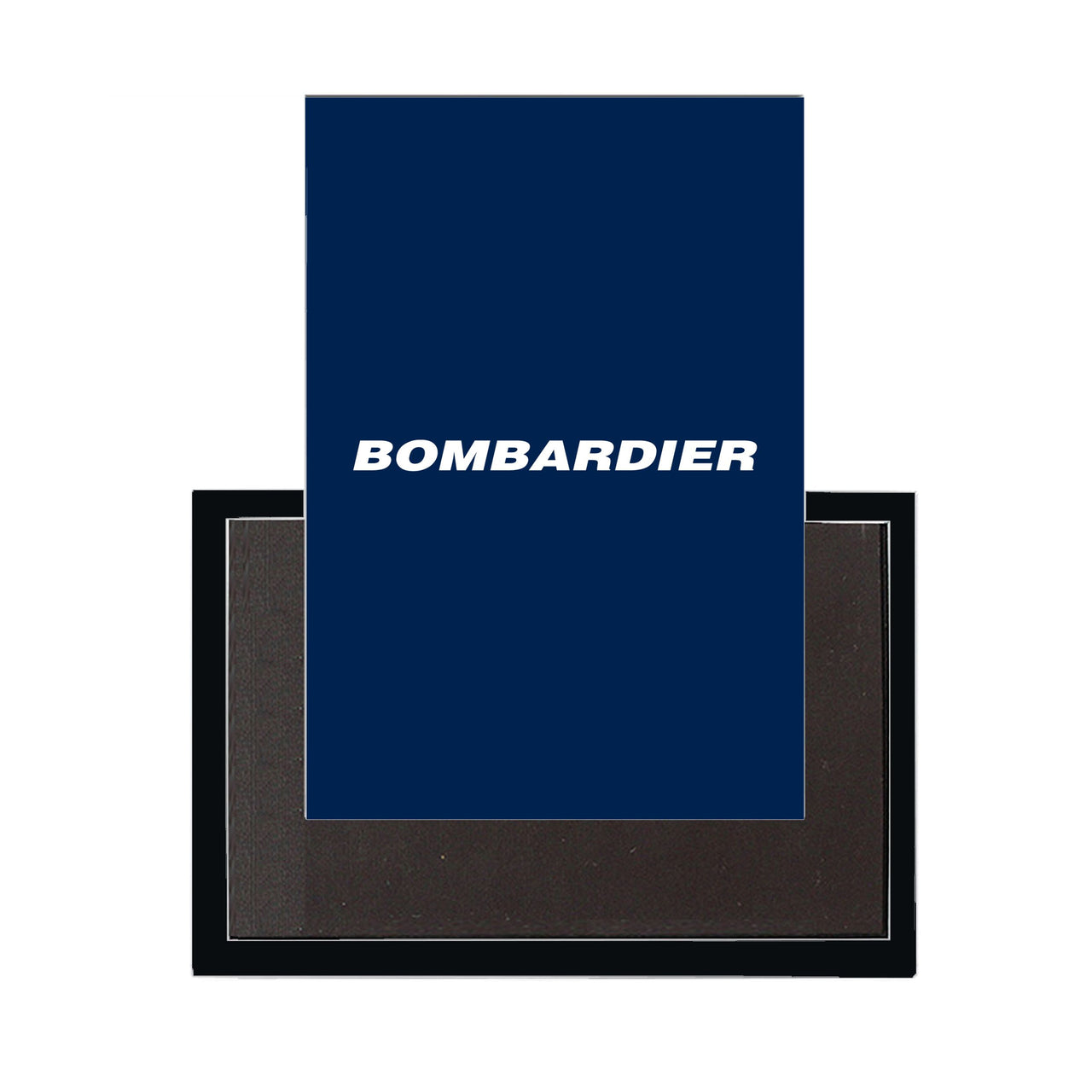 Bombardier & Text Designed Magnets