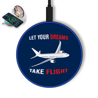 Thumbnail for Let Your Dreams Take Flight Designed Wireless Chargers