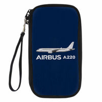 Thumbnail for The Airbus A220 Designed Travel Cases & Wallets