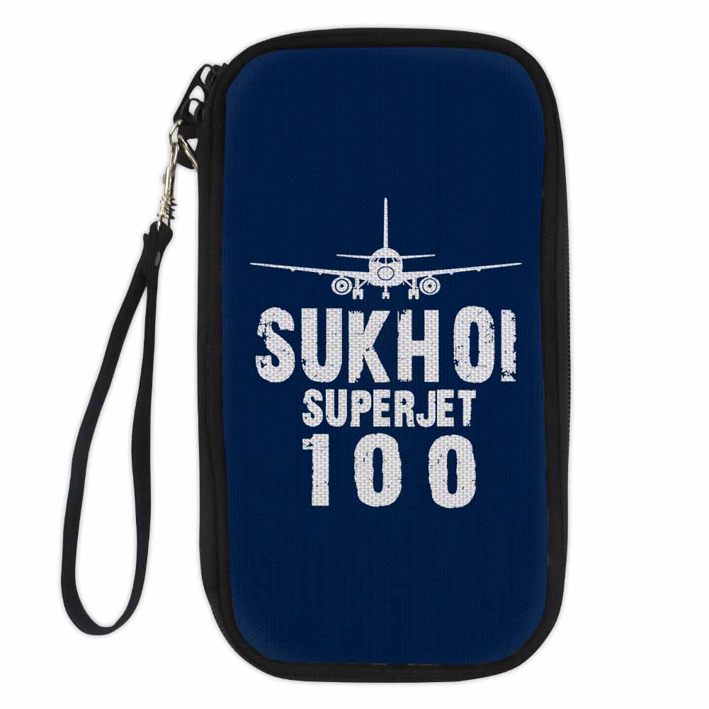 Sukhoi Superjet 100 & Plane Designed Travel Cases & Wallets