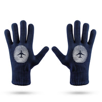 Thumbnail for Aviation Finger Print Designed Gloves
