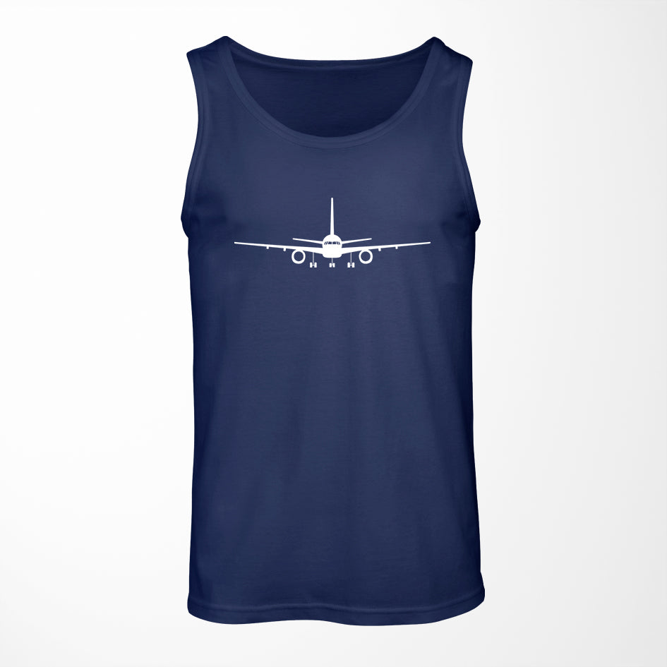 Boeing 757 Silhouette Designed Tank Tops