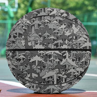 Thumbnail for Dark Coloured Airplanes Designed Basketball