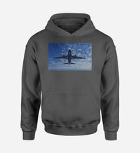 Thumbnail for Airplane From Below Designed Hoodies