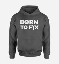 Thumbnail for Born To Fix Airplanes Designed Hoodies