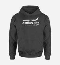 Thumbnail for The Airbus A350 WXB Designed Hoodies
