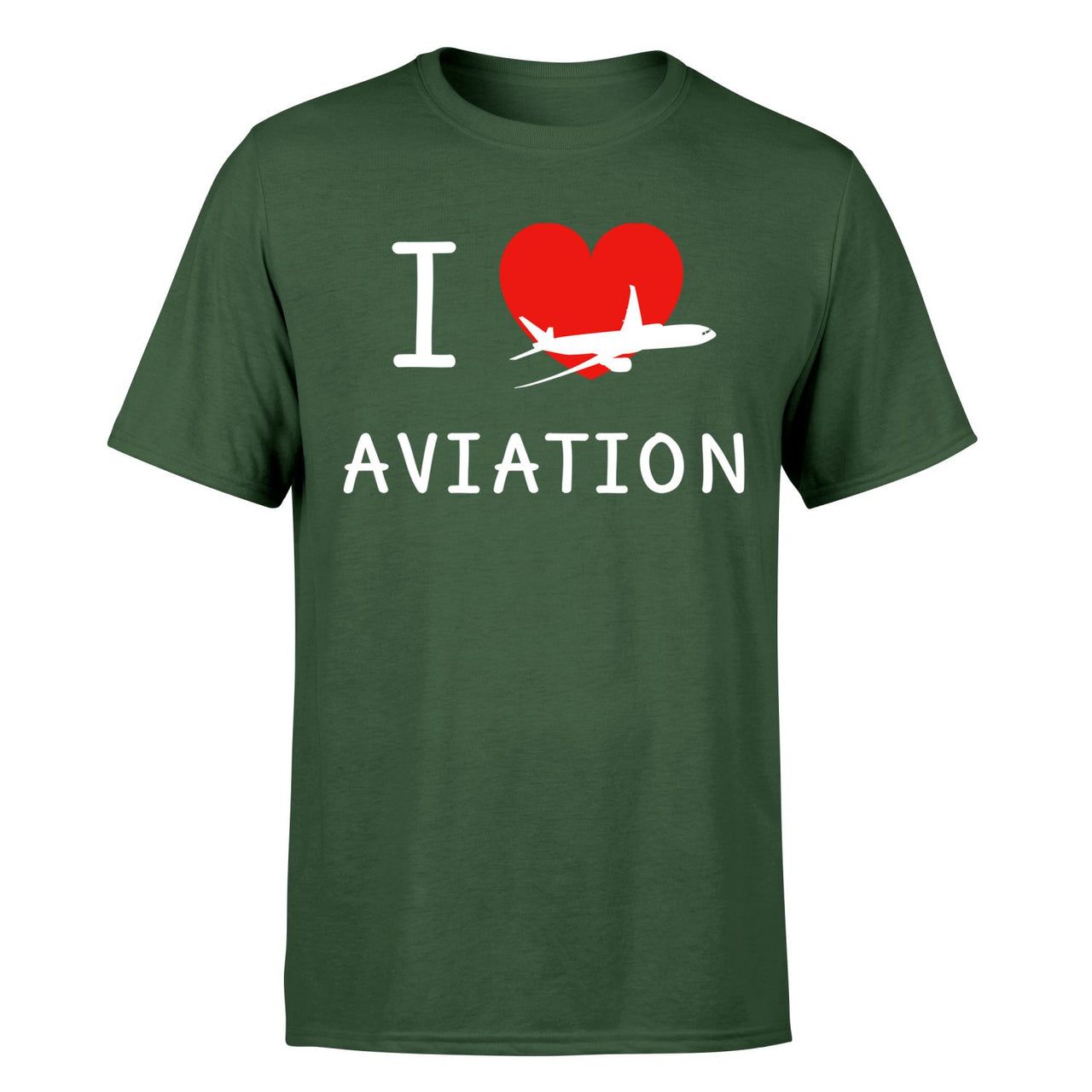 I Love Aviation Designed T-Shirts